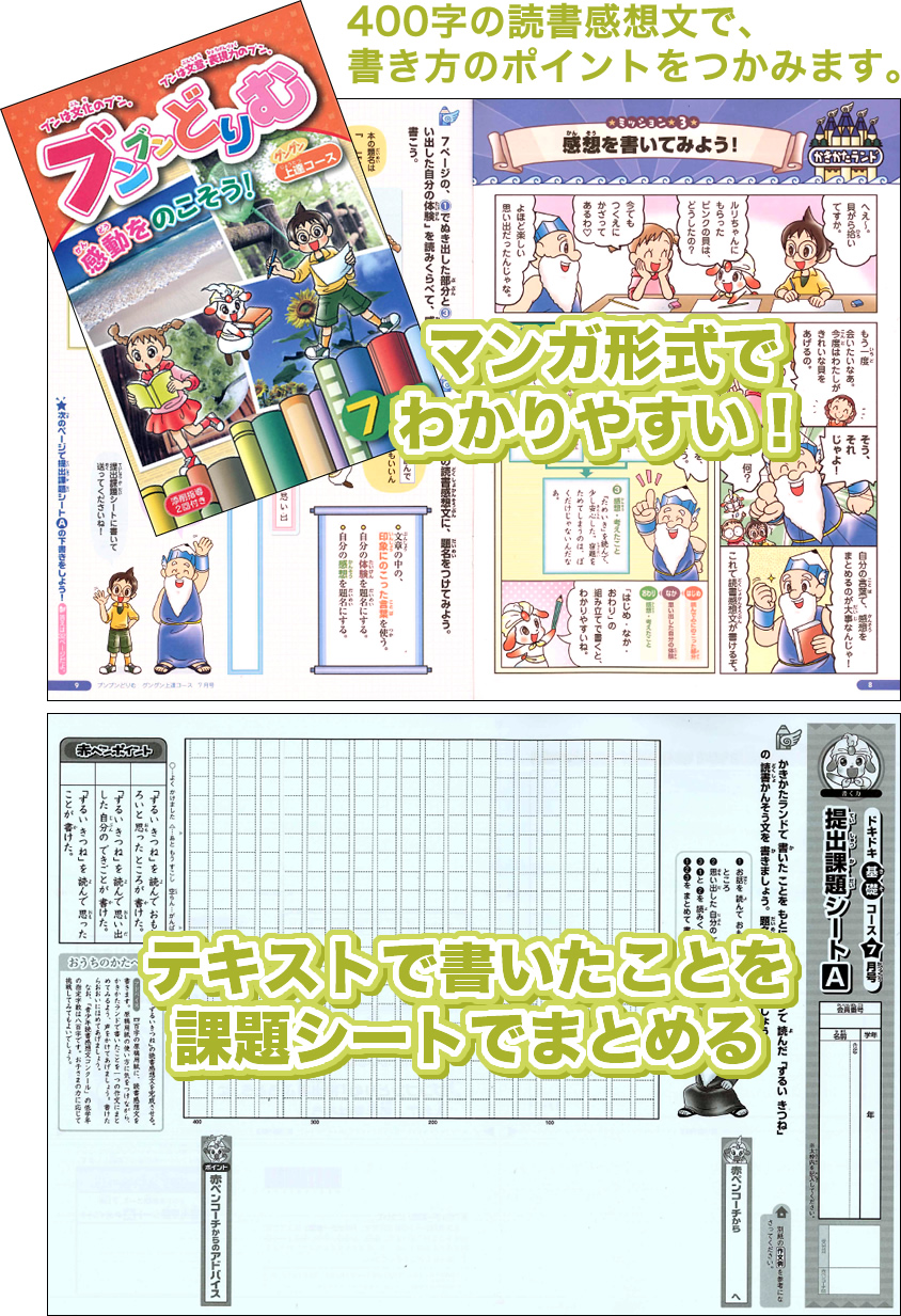ブンブンどりむ式の書き方